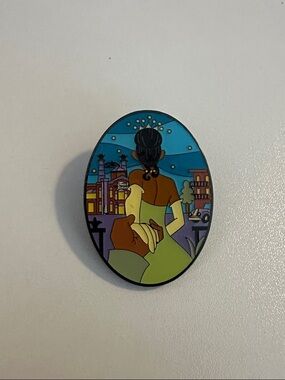 Disney Princess Backwards Tiana Pin
